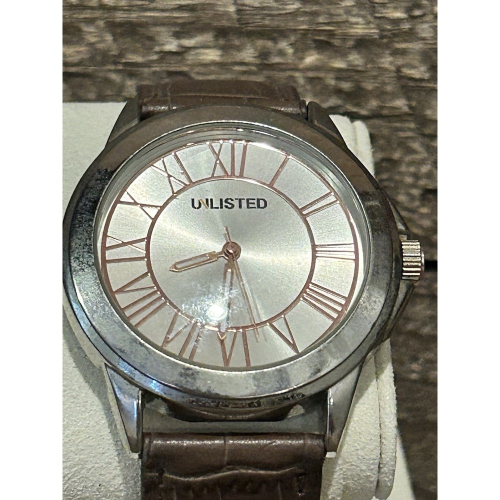 UNLISTED By KENNETH COLE UL1295‎ Men's Fashion Wristwatch Faux Multi Dial Works